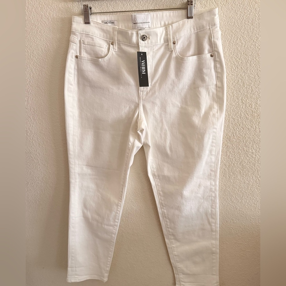 White House Black Market Girlfriend White Jeans - Picture 5 of 5
